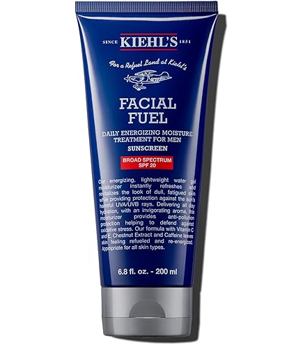 Kiehl's Facial Fuel Exfoliating Face Scrub, Facial Cleanser for